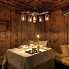 6-light Wooden Rustic Farmhouse Ceiling Lamp Chandelier Island Pendant Light