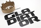 Jeep Gladiator 2019-2022 Tailgate Emblem Kit Official Mopar  black  - Usa Made