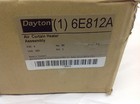 New Dayton 6e812 6e812a  Hot Air Curtain Heater Control Coils Thermostat  No Fan
