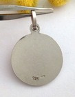 925 Sterling Silver   Saint Michael The Archangel   Medal 