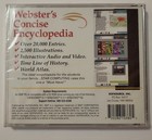 New Webster s Concise Encyclopedia Pc Cd-rom 1996 Windows 95 3 1 Vtg Software 