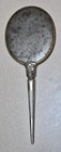 Hand Held  Vanity Mirror Vintage Old Tarnished