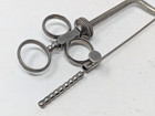 Vintage Tonsil Snare Surgical Instrument German Star Antique Medical Oddities
