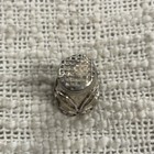Sterling Silver 925 Vintage Jha Sewing Thimble
