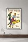          Vintage Beech-nut Gum Poster - 1950s Mid-century Style - 24x36    - Hi-res    