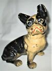 Antique Hubley Pa Usa Cast Iron French Bulldog Dog Art Statue Home Door Doorstop