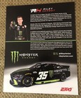 Nascar Driver  35 Riley Herbst Monster Energy 2025 Autographed Postcard