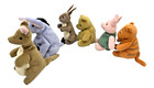Gund Classic Pooh Stuffed Beanie Plush Mini Set Lot Kanga Rabbit Piglet Eeyore