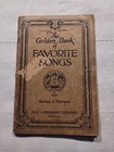 The Golden Book Of Favorite Songs 1923 Vintage Sheet Music Various Artists