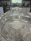 Vintage Tiffany   Co  Rock Cut Crystal Ice Bucket - Mint