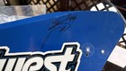 Jonathan Davenport Signed Dirt Late Model Spoiler Side