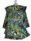 Ashro Emika Dashiki Top African Inspired Traditional Tunic Top Blouse Size 16