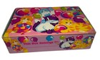 Vintage Lisa Frank Pencil Box Kittens Cats Balloons Pink 90   s