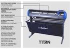 28  Uscutter Titan 3 Vinyl Cutter Plotter With Arms Contour Cutting Professional