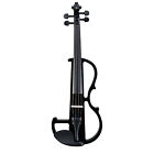 Full Size 4 4 Electric Solid Wood Violin With Ebony Fittings  Electric Violin