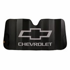                             Chevy Black Windshield Chevrolet Sunshade Universal Sun Shade New