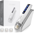 Biopen Microneedling Pen Kit Led Ems 5 Speeds Stand W  5 Cartridges White gray
