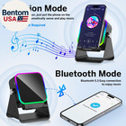 Wireless Induction Speaker 5-in-1 Bluetooth Speaker With Phone Stand stereo Soun