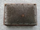 Antique Vintage Minerva Quality Yarns Wood Carding Brush Advertising
