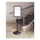 Write Way Dry Erase Board Rectangle Sign  Rectangular Dualsided And Magnetic    