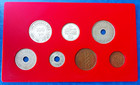 Complete Set Of Israel Palestine 1927-1946 British Mandate - Lot Of 7 Coins