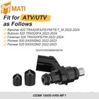 Fuel Injector 16450-hr6-mf1 For Honda Rancher 420 Trx420fa fe fm te tm 2022-2024