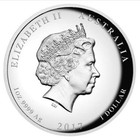 Australian 2017 Lunar Year Of The Rooster 1oz Silver High Relief Coin Australia