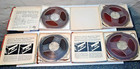 Radio Shack   Scotch Reel To Reel 4 Vintage Recording  Magnetic Tapes  Movies