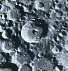 1898 Moon Lunar Surface Photo Tycho Impact Craters Astronomy Lick Observatory