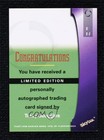 1998 Skybox Babylon 5 Season Tracy Scoggins As Capt Elizabeth Lochley Auto 18hi
