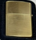 Zippo 1997 Cigar Store Indian Barrett Smythe Brass Lighter Unfired In Box  X777