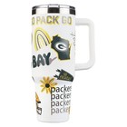 The Memory Company Officially Licensed 46oz Team Spirit Game Day Tumbler  Gre   