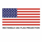 Usa Flag Projector Led Door Light  Passenger Side Fits Kenworth  Peterbilt