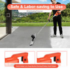21v Cordless Concrete Vibrators Surface Power Trowel W  59  Screed Blade Rulder