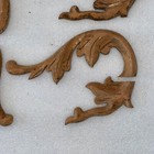 Various Antique Wood Matched Carvings