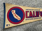 Vintage Original California Angels Mlb Baseball Felt Pennant - Full Size 29 
