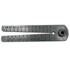 Usmc United Shoe Machinery Steel Gauge Szg 3 R  Vintage Cobbler Tool