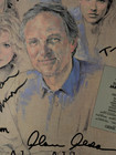 Jake   s Women Broadway Original Window Card Poster Signed By Alan Alda   Cast
