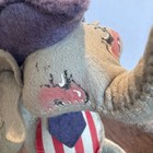 Vintage Annalee Mobilitee Posable Patriotic Elephant Doll Colonial Republican