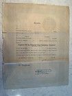 Capital Oil   Natural Gas Ltd 1929 Stock Certificate Canada Signed To Open  sc4