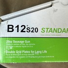 Albion B12s20 Manual Sausage Caulking Gun New - Missing 1 Nozzle