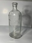 Antique Glyco-thymoline Bottle     15   Oz Embossed K o Co  Ny Apothecary Medicine