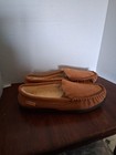 Alpine Swiss Yukon Men Genuine Suede Shearling Slip On Moccasin Slippers Size 15