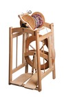 Ashford Kiwi 3 Spinning Wheel  Natural  Folding Treadles   Bonus Finishing Wax