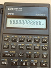 Vtg 80s Hewlett Packard Hp-20s Scientific Calculator 1987 Slip Case Tested Works