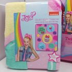 Nickelodeon Jojo Siwa Bedding Lot Twin Full Comforter Sheet Set Plush Throw New