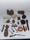 Vintage Gray Geronimo Marx Johnny West Action Figure W accessories Red Shield