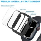 Tempered Glass Screen Protector Case For Apple Watch Series 10 9 8 7 46mm