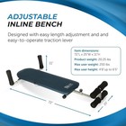 Inline Back Stretch Bench Upper And Lower Back Stretcher No Inversion Decompress