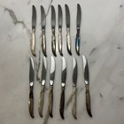 1847 Rogers Brothers Is Individual Butter Spreader Knife Flair Silverplate 12 Pc